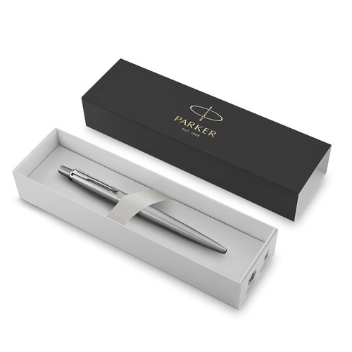 Parker Jotter Mechanical Pencil, Stainless Steel with Chrome Trim, 0.5mm, HB #2, Gift Box