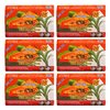 ASANTEE Papaya & Rice Milk with Honey Cleansing Soap 125 Grams (6-Pack)