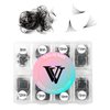 VAVALASH 600 Fans 5D-16D 24D Eyelash Extensions 8-15mm Mixed Length Thin Base Volume Lash Extension(10D-0.07-D-8-15mm)