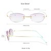 LifeArt Blue Light Blocking Glasses, Computer Reading Glasses, Anti Blue Rays, Reduce Eyestrain, Rimless Frame Tinted Lens with diamond, Stylish for Women (+1.00 Magnification)