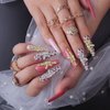 20PCS 3D Shiny Diamonds Gun Nail Charms Metal Gun Nail Charms Alloy Weapon Gun Charms Nail Accessories for DIY Jewelry Making Nail Art Decoration