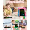 KOKODI LCD Writing Tablet for Kids, 10 Inch Colorful Drawing Tablet, Educational Learning Kids Toys for Age 3-12 Years Old, Toddler Doodle Board, School Supplies for Girls, Birthday Gifts 5-7