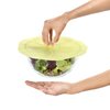 Charles Viancin - Lilypad Silicone Lid for Food Storage - 8''/20cm - Creates an Airtight Seal on Any Smooth Rim Surface - BPA-Free - Oven, Microwave, Freezer, Stovetop and Dishwasher Safe