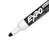 EXPO Low Odor Dry Erase Markers, Bullet Black, 12 Pack, for Whiteboards, Glass and Non-porous Surfaces. Ideal for Classrooms, Offices and Homes