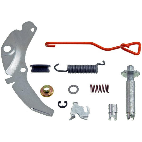 Dorman HW2586 Rear Driver Side Drum Brake Self-Adjuster Repair Kit Compatible with Select Cadillac / Chevrolet / GMC Models
