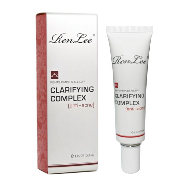 RenLee® Clarifying Complex Made in USA Pimple Correct Acne Spot Treatment Blemishes Clearing Gel, Quickly Reduce the size, redness and swelling of pimples, Gentle to your skin, yet Visibly results