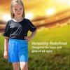 Vizari Kids Dynamo Soccer Shorts | for Boys and Girls (Royal, Youth L)
