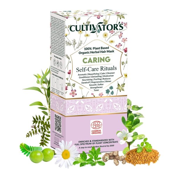 CULTIVATOR'S Deep Conditioning Hair Mask for Dry & frizzy Hair|Deep Conditioning Hair Mask for Split ends|Hair Mask for Hair Repair & Shine contains Amla & shikakai Powder|Hair Mask for Damaged Hair
