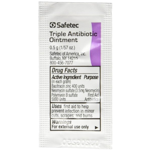Triple Antibiotic Ointment .5gr Packets (Box of 144)