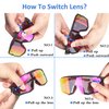 GIEADUN Sports Sunglasses Polarized Cycling Glasses Adults and Youth softball Glasses Baseball,Fishing, Ski,Golf