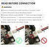 EEMB Lithium Polymer Battery 3.7V 820mAh 653042 Lipo Rechargeable Battery Pack with Wire JST Connector for Speaker and Wireless Device- Confirm Device & Connector Polarity Before Purchase