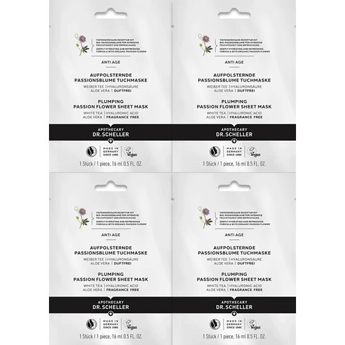 Dr. Scheller 4xPlumping Passionflower Sheet Mask, Germany