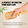 SiuClassical Bamboo Paddle Hair Brush Detangling Hairbrush for Women, Men and Kids, Suitable for All Hair Styles