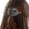 Viking Celtic Hair Clips Hairpin-Wiccan Tree of Life Hair Clip Men Hair Sticks Hairpin for Long Hair Slide Irish Hair Accessories Celtic Knot Hair Pin Viking Jewelry Women