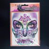 Halloween Face Jewels Stickers Sugar Skull Face Gems Stickers Day of The Dead Face Rhinestone Crystals Stickers Festival Rave Temporary Tattoos Face Gems Stick on for Halloween Cosplay Party