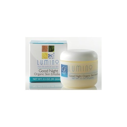 Lumino Night Cream Good Night Organic Skin Emollient - 3.5 Oz