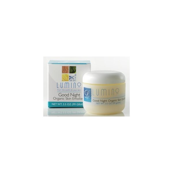Lumino Night Cream Good Night Organic Skin Emollient - 3.5 Oz