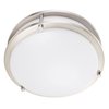 LINEWAY Motion Sensor Ceiling Light LED Flush Mount Light Fixture 10inch 16W 1600LM Timer Sensor Range Adjustable Warm White Ceiling Lamp for Hallway Garage Porch Stairway