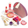 Litti Pritti Pretend Makeup for Toddlers - 11 Piece Set - Play Makeup for Little Girls Age 3 & Up - Cosmetic Case w/ Accessories - Toddler Makeup - Fake Makeup for Toddlers - Toy Makeup Set for Girls