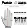 Franklin Sports MLB Baseball Batting Gloves - CFX Pro Adult Batting Glove Pairs - Baseball + Softball Batting Gloves Colors