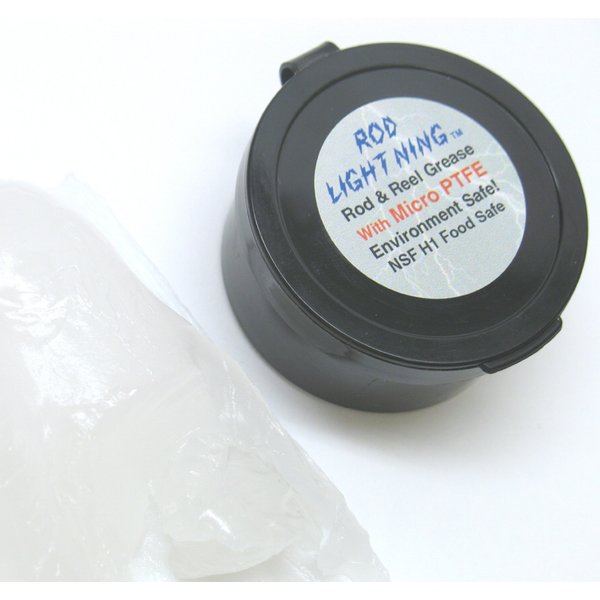 ROD LIGHTNING Fishing Reel & Drag Grease w/PTFE Saltwater Resist Env & Food SAFE