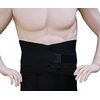 Alpha Medical 10" Vented Lumbosacral Support Elastic Back Brace for Lower Back (Medium, White)
