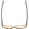 Calabria Splash 52 Rectangular Reading Glasses +0.50 Tortoise Cream Women Trendy Single Power Readers Ladies Modern Eyeglass