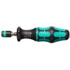 Wera 05074715001 Kraftform 7460 Hexagon Torque Screwdriver, 1/4" Head, 0.3-1.2 Nm Pre-Set Adjustable Torque Range, Silver
