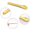 15 Pieces Mini Metal Cosmetic Skincare Spatula,YuCool Mini Reusable Mask Facial Scoop,for Facial Cosmetic for Face Mask Cream(3 Colors)