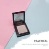 Beaupretty 1Set Empty Blusher Trays Square Magnetic Eyeshadow Lipstick Palette Make Up Pans Case Container Cosmetics Sub Package Holder for DIY Homemade