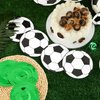 30 Pcs Soccer Ball Hanging Swirls Soccer Party Decorations Soccer Garland Soccer Party Supplies for Boys Kids Birthday Baby Shower Sports Themed Party Decoration One Sided Printing