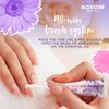 Blossom On the Mend Restoring Scented Portable Cuticle Oil Tube for Travel with Brush Tip, Infused with Real Flowers, 0.34 fl. oz/10ml, Spring Bouquet