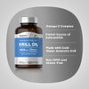 Piping Rock Krill Oil 1000mg Softgels | 120 Count | Omega 3, EPA DHA Supplement | with Astaxanthin | Maximum Strength |Non-GMO, Gluten Free