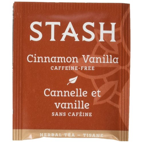 Stash Tea Cinnamon Vanilla Herbal Tea, Box of 100 Tea Bags