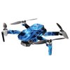 MightySkins Compatible with DJI Mini 2 Portable Drone - Blue Flames | Protective, Durable, and Unique Vinyl Decal wrap Cover | Easy to Apply, Remove, and Change Styles | Made in The USA
