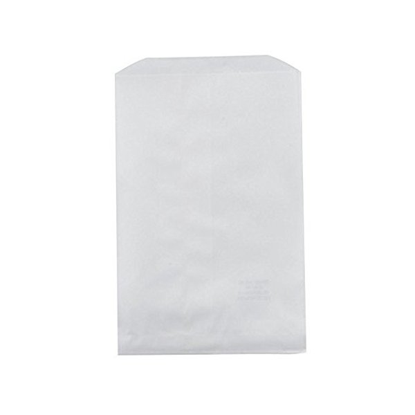 A1 Bakery Supplies 100 White Kraft Paper Bags, 4 X 6 Inchess Good for Pharmacy, Cookies, Doughnut, Candy, Crafts, Party Favor, Jewelry, Sandwich Merchandise MADE IN USA