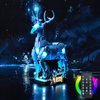 BRICKSHINING LED Lighting Compatible with Lego Expecto Patronum 76414, Light Kit Compatible with Lego 76414, Giving Light to Model, NOT Included The Model Set(18 Key RC Version)