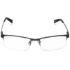Foster Grant Lamar Reading Glasses, Gunmetal/Transparent, 59 mm