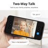 AOSU 2K Security Camera Indoor, Baby Monitor Pet Camera 360-Degree for Home Security,Camera with 5/2.4 GHz Wi-Fi Router, One-Touch Call, Smart Motion Tracking, IR Night Vision, Compatible with Alexa