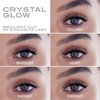VLuxe Crystal Glow False Eyelashes, Natural Luster Faux Mink Fake Eye Lash with Special Cut, Luminous Shine & Subtle Sparkle for Stunning Natural Look (Heart)