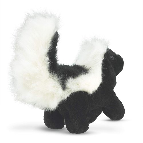 Folkmanis Mini Skunk Finger Puppet, Multi-Colored (2647)