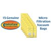 Envirocare Replacement Vacuum Bags Compatible with Kenmore Canister Type C/Q. 5055, 50557 and 50558 Panasonic Type C-5 Vacuums,15 pack