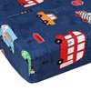 MAG 3 Pcs Cars Sheets Transportation Vehicle Twin Sheets Boys Sheet Set, for Kids, Teens and Car Lovers, Twin Boy Sheet Set Cars