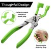 Enhon Spark Plug Pliers, Spark Plug Plier Boot Removal Tool, 45°Offset Plier Tool Spark Plug Remover, Remove Broken Spark Plug and Hard to Reach Spark Boots