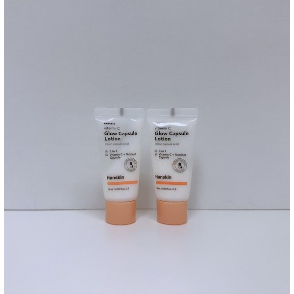 dcv 2 X Glow Capsule Lotion Vitamin C 0.5 Oz Each