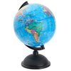 Juvale Rotating World Globe with Stand for Kids Learning, 8-inch Spinning Earth Globe for Classroom Geography Education