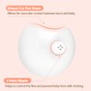 haakaa Nipple Shields 18mm for Newborn Breastfeeding with Latch Difficulties or Flat or Inverted Nipples, Breast Shields Extra-Thin & Extremely Soft, Come with Carry Case, 2pk