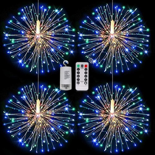 Admitrack Fairy String Lights, 120 LED, 8 Modes, Battery Operated, Waterproof, Copper Wire, Christmas Lights, Party Lights