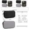 Honlyn Storage Bag compatible with DJI Osmo Pocket 3, Carrying Case Handbag Travel Case for OSMO Pocket 3 Handheld Gimbal Accessories (Grey)