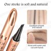 4-Tipped Microblading Eyebrow Pen, 2024 Upgraded 3D Waterproof Magic Eyebrow Pencil Contouring Pen, Long-Lasting Natural Fine Stroke Magic Eyebrow Pen (519B01#Light Brown)